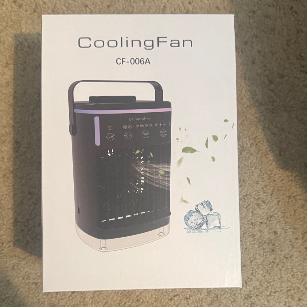 Black Cooling Fan CF-006A